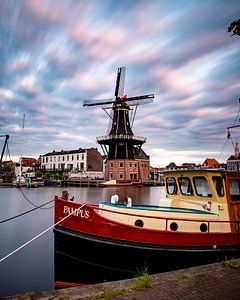 Le moulin à vent de l'Adriaan à Haarlem sur Arjen Schippers