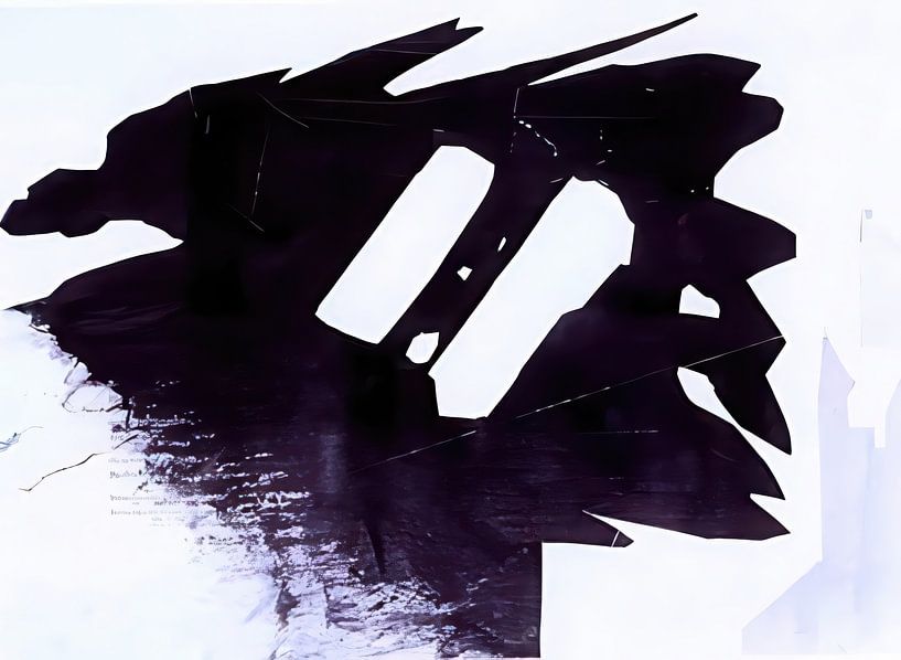 Fantastisch silhouet - Victor Hugo van Accessible Art