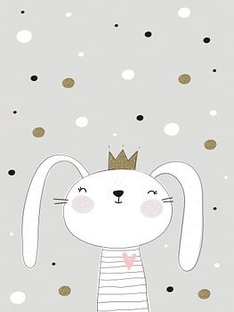 Kinderzimmer Poster, Tiere Poster, Text Poster,