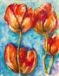 Red Tulips from Holland