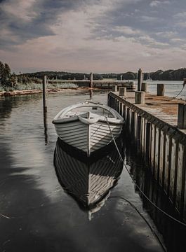 Varen op de zee. van Robby's fotografie