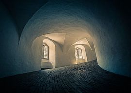 Inside the Round Tower in Copenhagen by Tomasz Baranowski