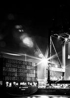 Havens Antwerpen (zwart-wit)