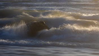 Fels in der Brandung