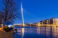 Drammen and the Ypsilon Bridge, Norway by Adelheid Smitt thumbnail