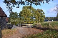 Brug bij Oelerwatermolen van Beeldwoord thumbnail