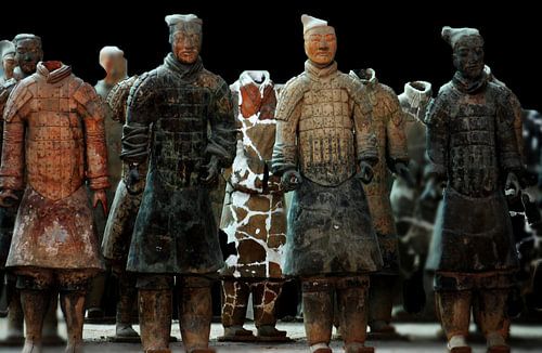 Terracottaleger in Xián, China