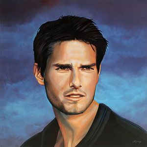Tom Cruise Schilderij van Paul Meijering