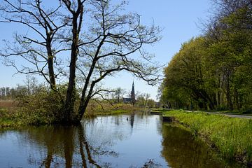 Zicht op Bovenkerk van Peter Bartelings