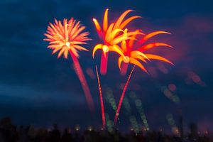 Vuurwerk boven Nijmegen