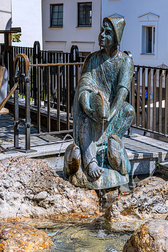 Wasserspiele in der Kemptener Altstadt