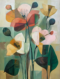Abstrakte Blumen von IamHomeStudio