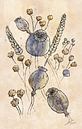 Papaver tarwe en wilde bloemen van Emiel de Lange thumbnail