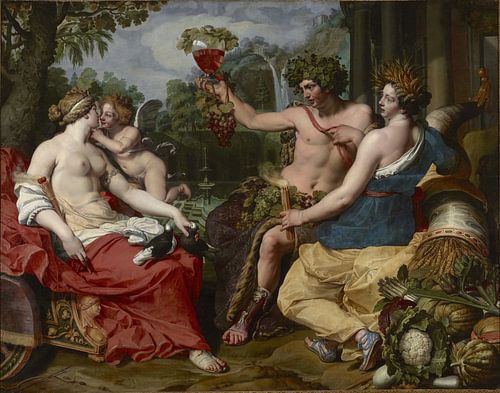 Abraham Janssens, Cérès, Bacchus et Vénus, vers 1610