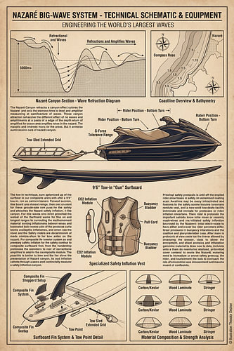 Nazare Big-Wave-systeem
