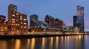 Avond in Rotterdam, Nederland