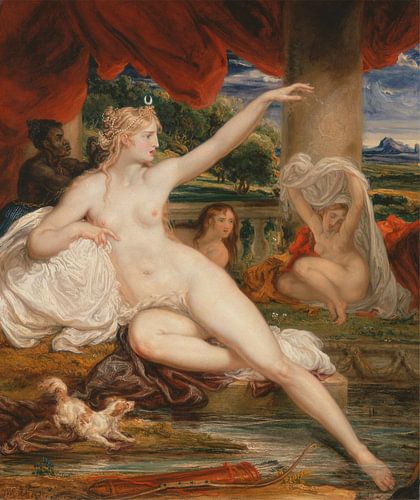 Diana in het bad, James Ward