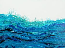 Blue Rock by De Juf Art