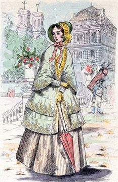 Mode 1848, Mode in het negentiende-eeuwse Parijs, Henri Boutet, (1851 1919)