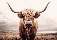 Highland cow Scottish cow Cows by Niklas Maximilian thumbnail