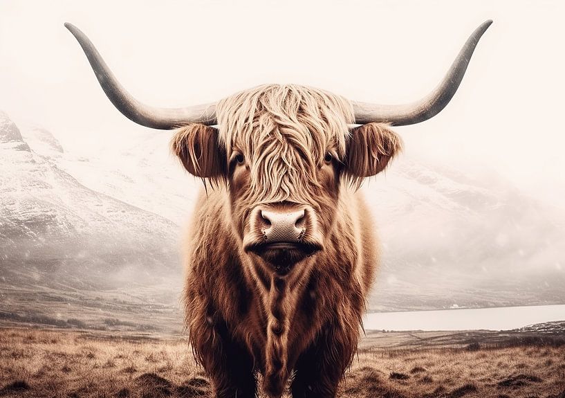 Highland cow Scottish cow Cows by Niklas Maximilian
