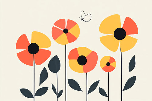 Bunte Blumenwiese