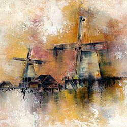 Motive von Windmühlen