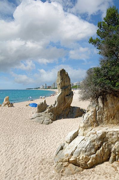 Playa de Aro,Costa Brava by Peter Eckert