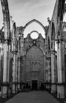 Carmo Monastery, Lisbon by Nynke Altenburg