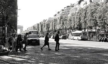 Avenue des Champs-Élysées, Parijs. van THEMISON hobby