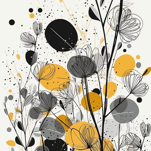 Abstrakter botanischer Ausdruck