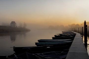 Nebliger Morgen von Wanda Michielsen