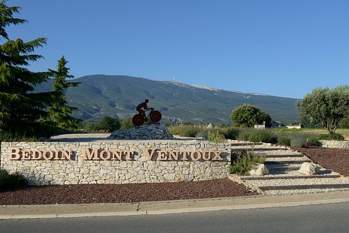 Bij Bedoin en de Mt. Ventoux, Provence, Frankrijk.