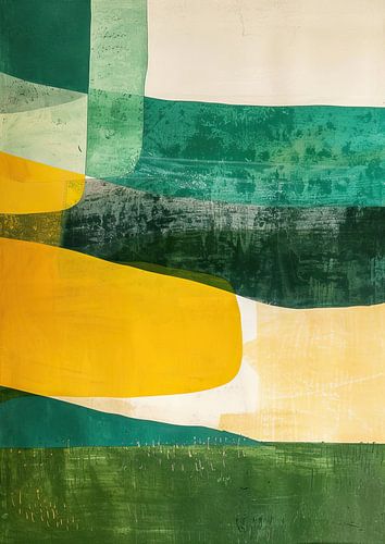 Peinture abstraite minimaliste