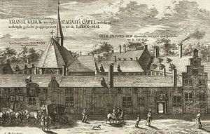 Coenraet Decker, Blick auf den Prinsenhof in Delft, 1678 - 1703