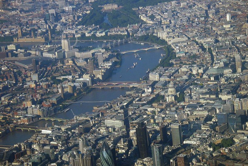 Londen vanuit de lucht van Anouk Davidse