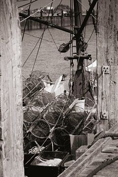 Bateau de pêche sur Piet Spierings