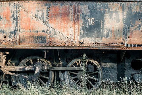 Verlaten Trein Wagon