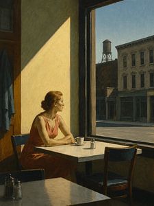Morning Light in the Diner