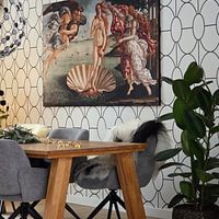 Kundenfoto: Die Geburt der Venus (Sandro Botticelli), als ArtFrame