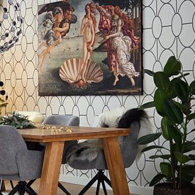 Kundenfoto: Die Geburt der Venus (Sandro Botticelli), als ArtFrame