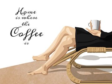 Home is Where the Coffee is by Marja van den Hurk