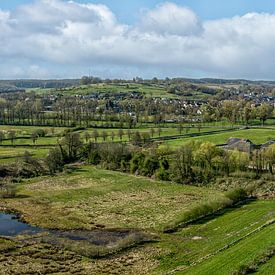 Drone panorama van het Landgoed Cartils van John Kreukniet