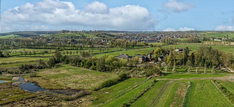 Drone panorama van het Landgoed Cartils van John Kreukniet