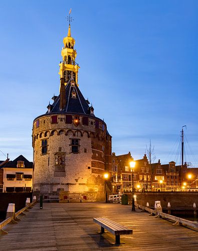 Hoofdtoren in Hoorn, Nederland
