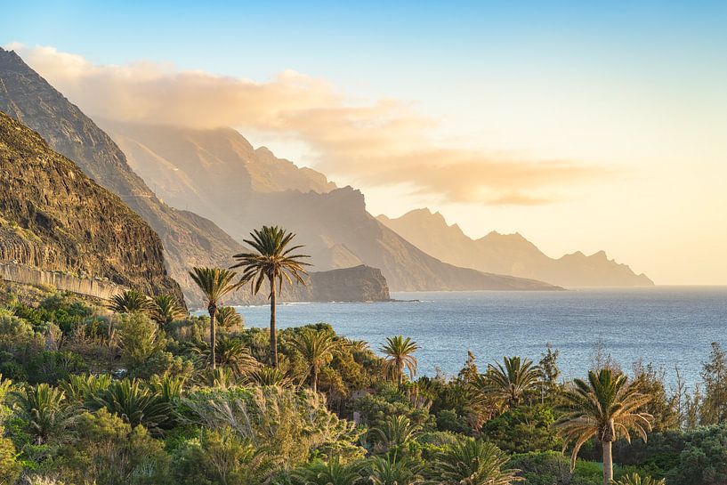 Abends an der Westküste Gran Canarias von Michael Valjak