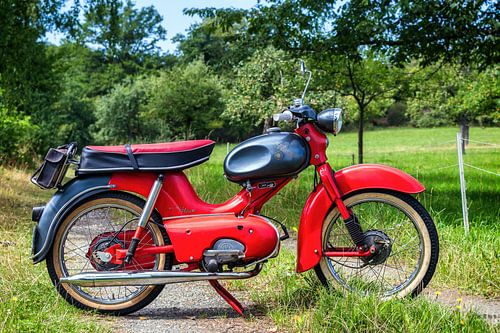 Kreidler Florett Eiertank (rot) von Wilde50er