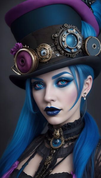 Madame Steampunk 2 van DeVerviersBelgium