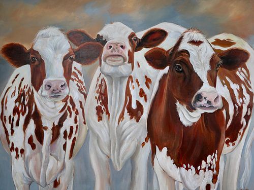 Nieuwsgierige pinken