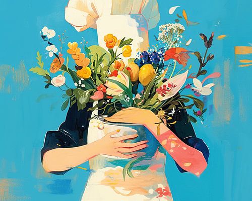 Porträt minimalistisch